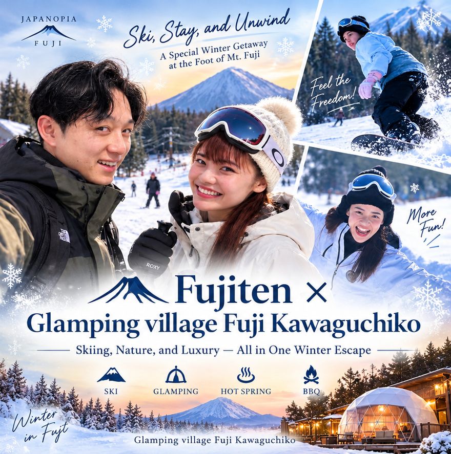 Fujiten Snow Resort shuttle plan: winter ski and snowboard stay